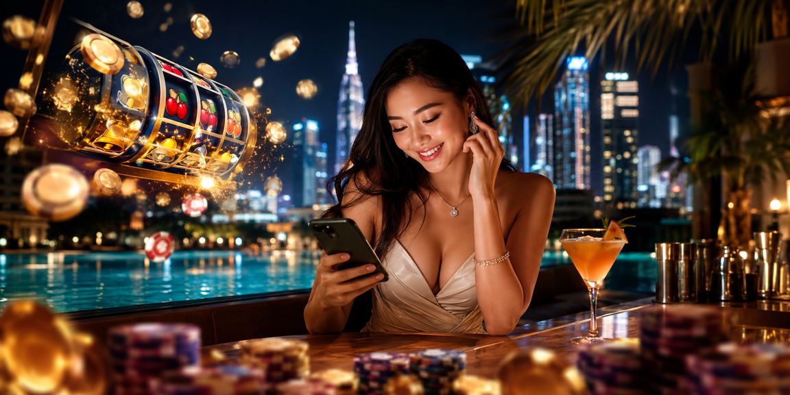 Người dùng trải nghiệm slot game trực tuyến tại TP.HCM trong không gian giải trí hiện đại