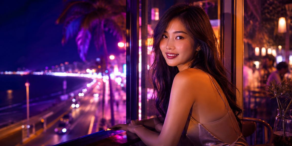 Người dùng Việt Nam thưởng thức cà phê và trải nghiệm cá cược trực tuyến tại Phan Thiết ven biển
