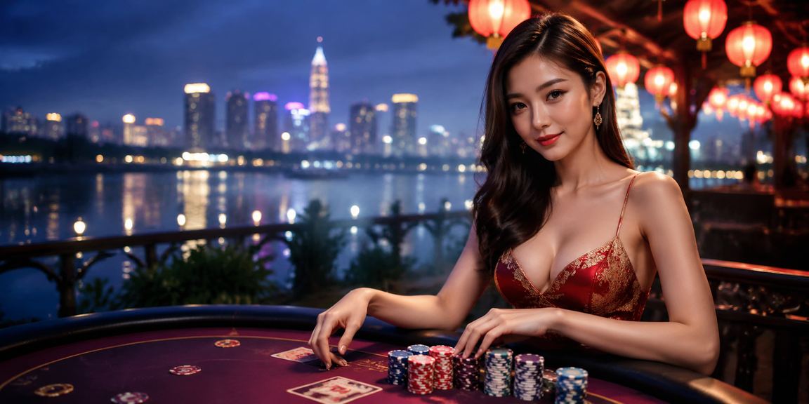 Lễ hội casino và giải trí sôi động tại Sài Gòn với đèn neon rực rỡ về đêm